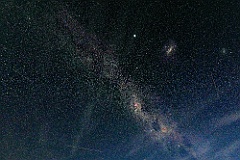 Südlicher Sternenhimmel Milky way