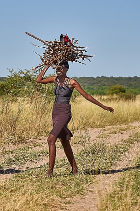 Zu Besuch bei den Subiya - Visiting a Subiya village