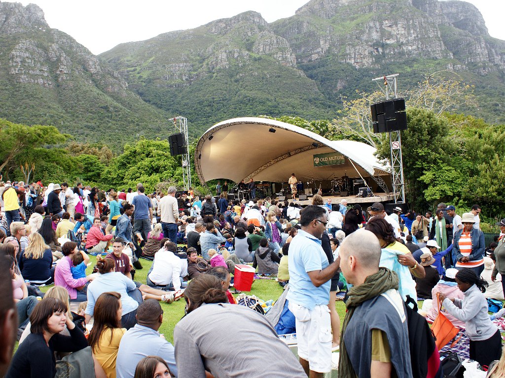 Konzert in Cape Town Kirstenbusch 